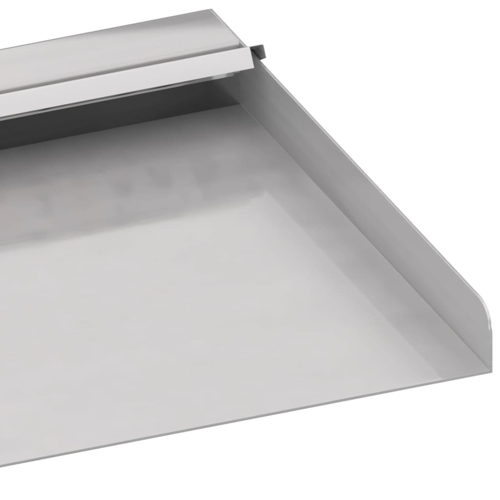 Sfioratore a Cascata con LED RGB Acciaio Inox 30 cm | homemem39