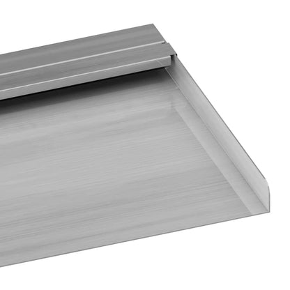 Sfioratore a Cascata con LED RGB Acciaio Inox 108 cm | homemem39