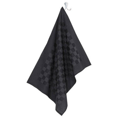 Set Strofinacci 10 pz in Cotone Nero e Grigio - homemem39