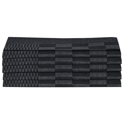 Set Strofinacci 20 pz in Cotone Nero e Grigio - homemem39