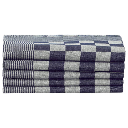Set Strofinacci 20 pz in Cotone Blu e Bianco - homemem39