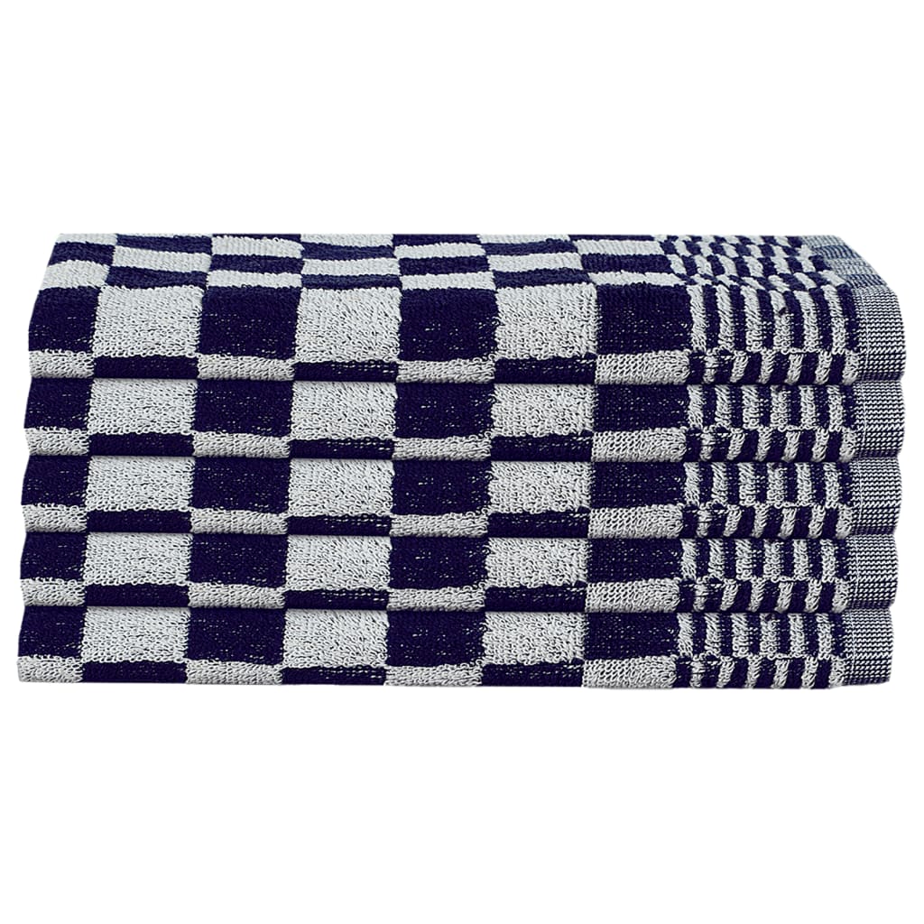 Set Strofinacci 20 pz in Cotone Blu e Bianco - homemem39