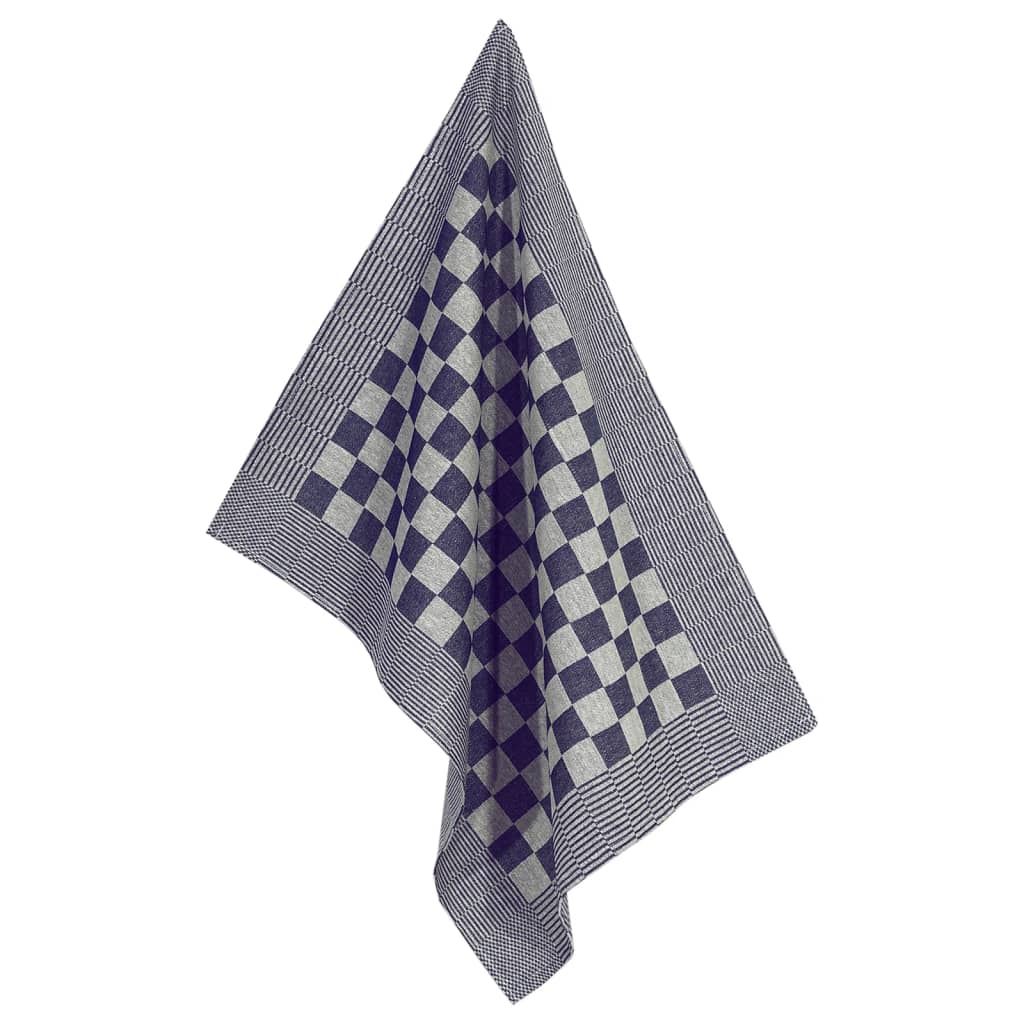 Set Strofinacci 20 pz in Cotone Blu e Bianco - homemem39