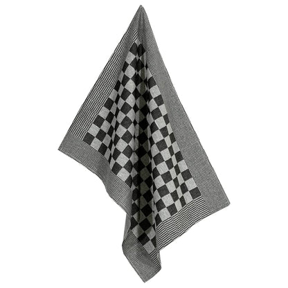 Set Strofinacci 50 pz in Cotone Nero e Bianco | homemem39