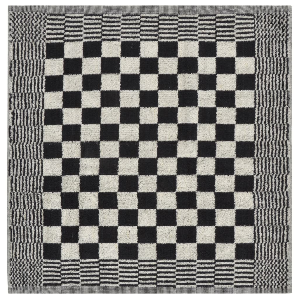 Set Strofinacci 50 pz in Cotone Nero e Bianco | homemem39