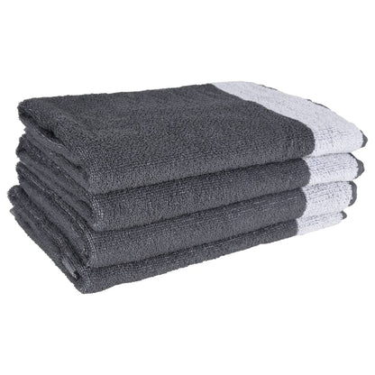 Set Strofinacci 12 pz in Cotone Grigio - homemem39