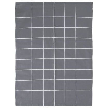 Set Strofinacci 12 pz in Cotone Grigio - homemem39