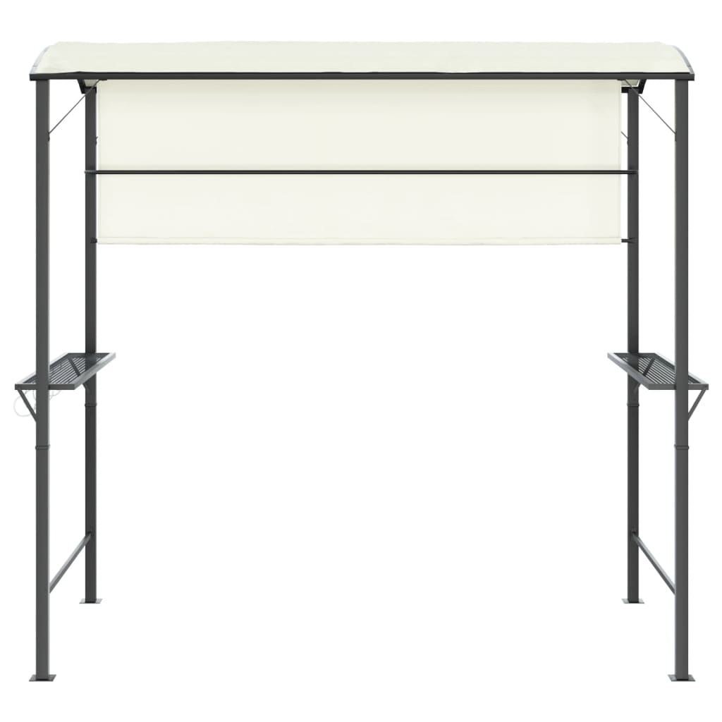 Gazebo con Tetto 220x110x200 cm Crema | homemem39