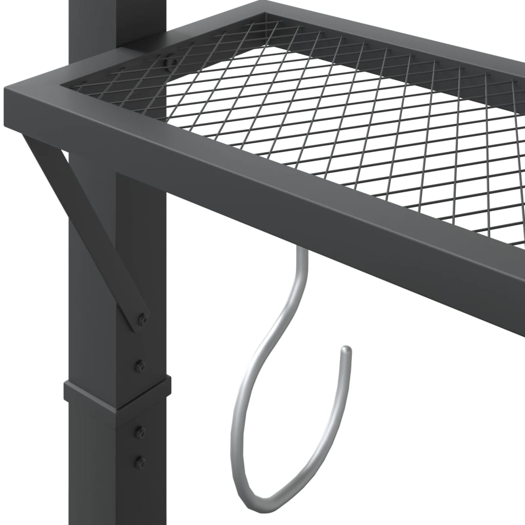 Gazebo con Tetto 220x110x200 cm Antracite | homemem39