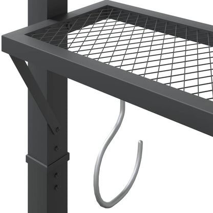 Gazebo con Tetto 220x110x200 cm Antracite | homemem39