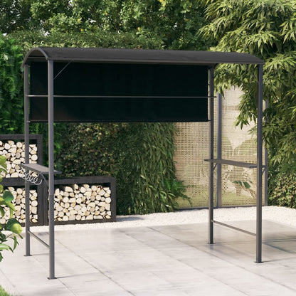 Gazebo con Tetto 220x110x200 cm Antracite | homemem39