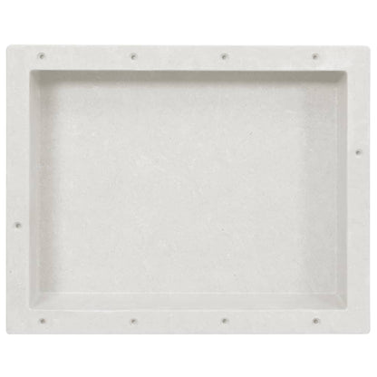 Nicchia da Doccia in Bianco Opaco 41x51x10 cm | homemem39