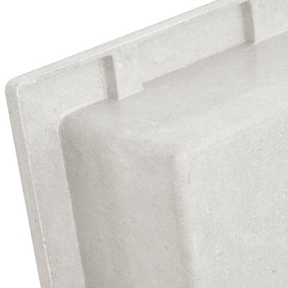 Nicchia da Doccia in Bianco Opaco 41x51x10 cm | homemem39