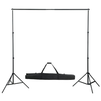 Kit Studio Fotografico con Set di Luci, Fondale e Riflettore