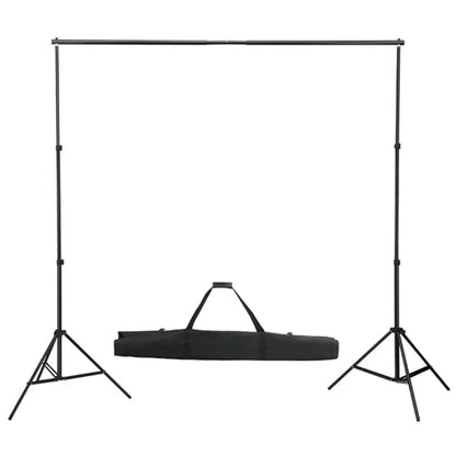 Kit Studio Fotografico con Set di Luci, Fondale e Riflettore