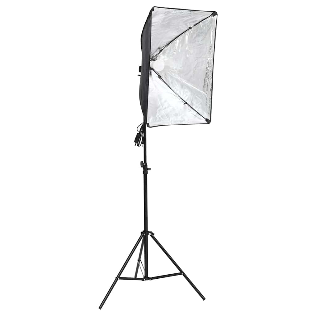 Kit per Studio Fotografico con Luce Softbox e Fondale | homemem39