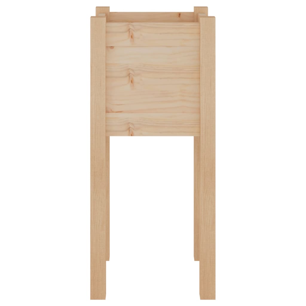 Fioriere da Giardino 2 pz 31x31x70 cm in Legno Massello di Pino - homemem39