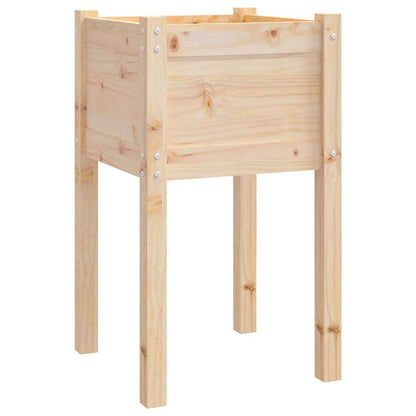 Fioriere da Giardino 2 pz in Legno Massello di Pino
