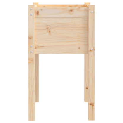 Fioriere da Giardino 2 pz 40x40x70 cm in Legno Massello di Pino