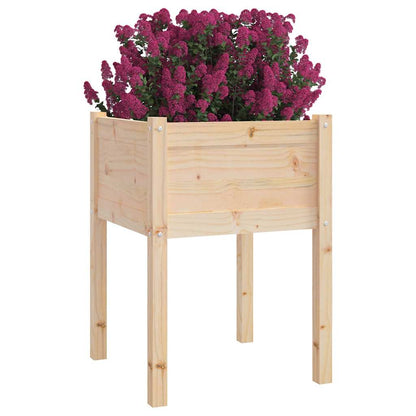 Fioriere da Giardino 2 pz in Legno Massello di Pino