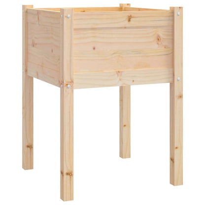 Fioriere da Giardino 2 pz in Legno Massello di Pino