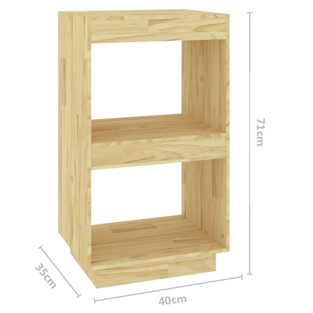 Libreria 40x35x71 cm in Legno Massello di Pino | homemem39