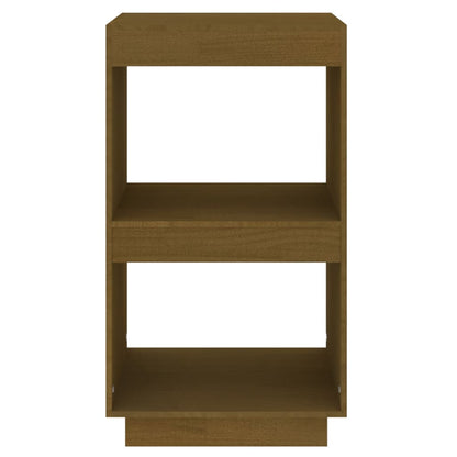 Libreria Marrone Ambra 40x35x71 cm in Legno Massello di Pino | homemem39
