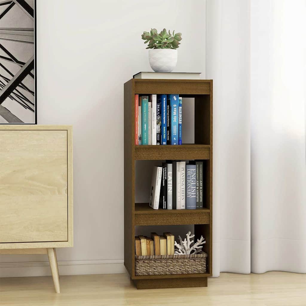 Libreria/Divisorio Ambra in Legno Massello di Pino