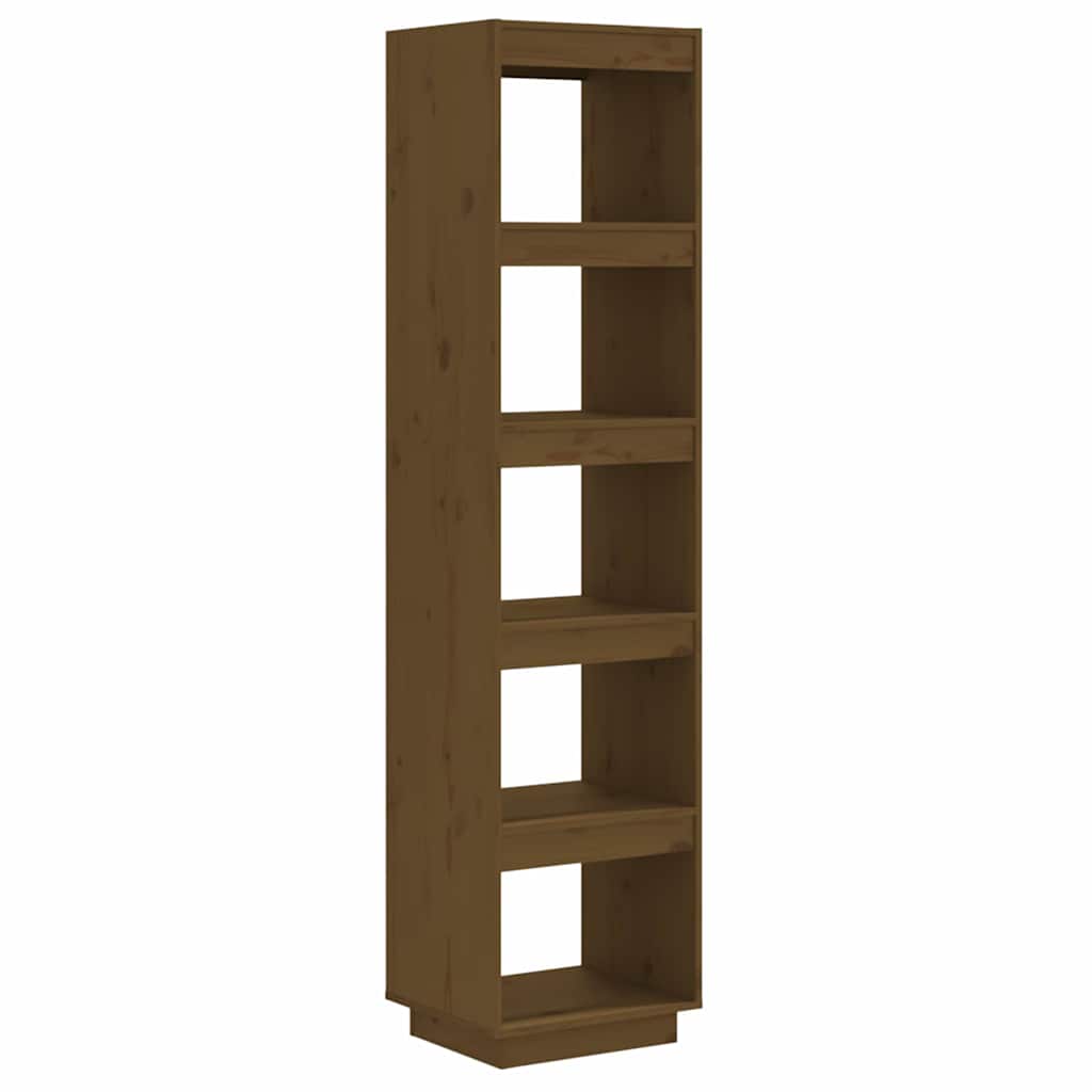 Libreria/Divisorio Ambra 40x35x167 cm in Legno Massello di Pino