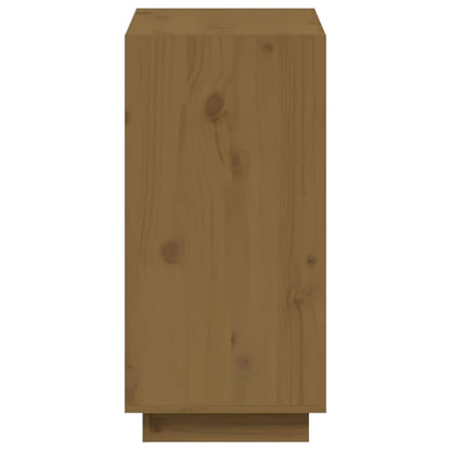 Libreria Marrone Ambra 60x35x71 cm in Legno Massello di Pino | homemem39