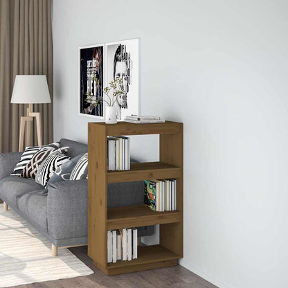 Libreria/Divisorio Ambra 60x35x103 cm in Massello di Pino