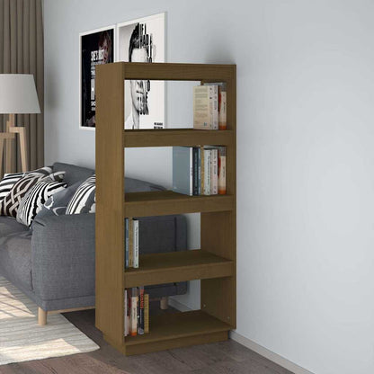 Libreria/Divisorio Ambra 60x35x135 cm in Massello di Pino
