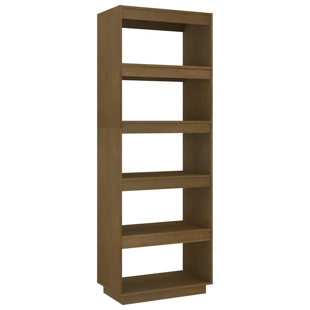 Libreria/Divisorio Ambra 60x35x167 cm in Massello di Pino