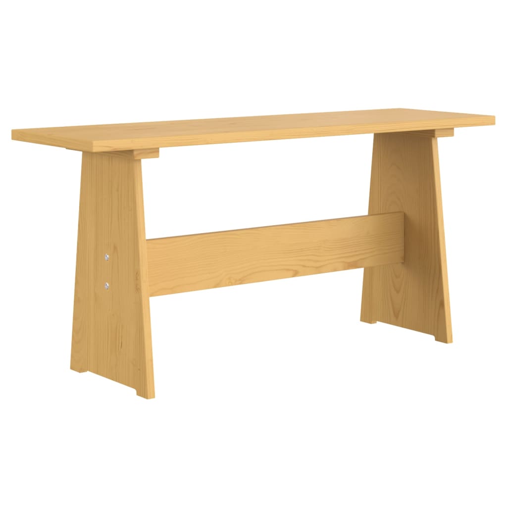 Set da Pranzo 3pz REINE Marrone ambra in Legno Massello di Pino