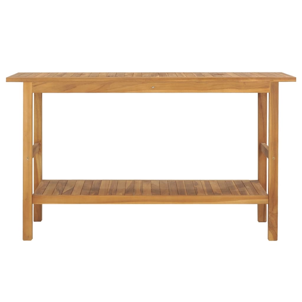 Vanità da Bagno in Legno Massello di Teak 132x45x75 cm | homemem39