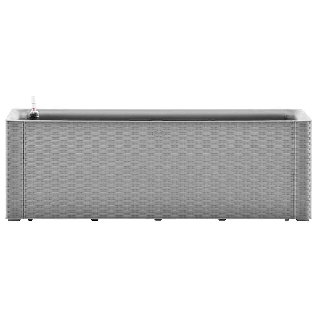 Letto Rialzato da Giardino con Irrigazione Grigio 100x43x33cm - homemem39