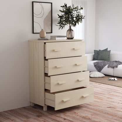 Credenza HAMAR ambra 79x40x103,5 cm in Legno Massello di Pino - homemem39