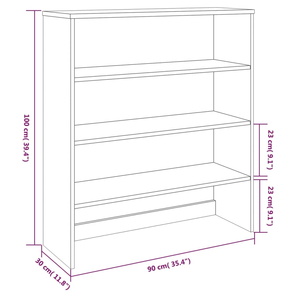 Piano Credenza HAMAR ambra 90x35x100 cm Legno Massello di Pino - homemem39