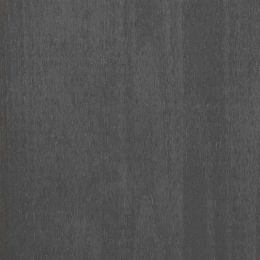 Scrivania HAMAR Grigio Scuro 110x40x75 cm in Legno di Pino - homemem39