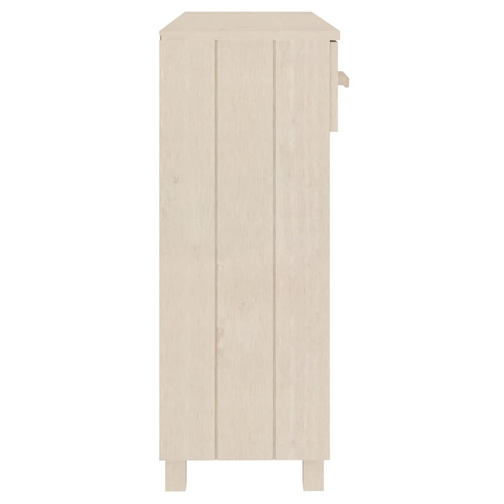 Consolle HAMAR ambra 90x35x90 cm in Legno Massello di Pino