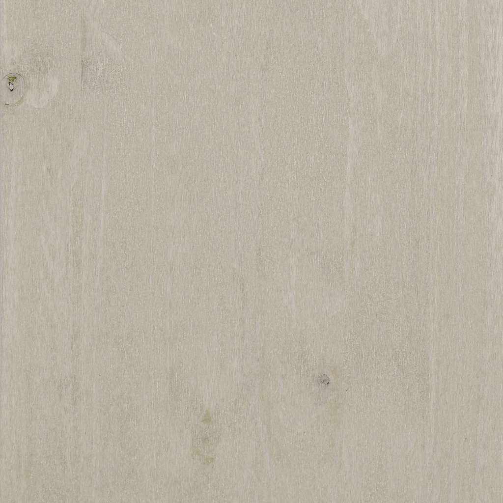 Tavolo Consolle Bianco 90x35x90 cm Legno Massello di Pino