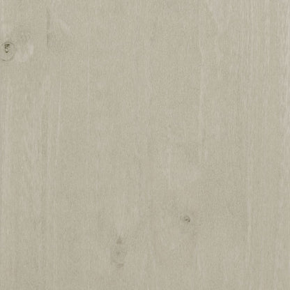 Tavolo Consolle Bianco 90x35x90 cm Legno Massello di Pino - homemem39