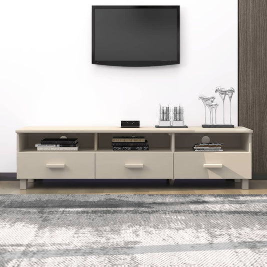 Mobile TV HAMAR ambra 158x40x40 cm in Legno Massello di Pino - homemem39