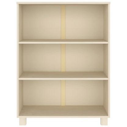 Libreria HAMAR Miele 85x35x112 cm in Legno Massello di Pino - homemem39