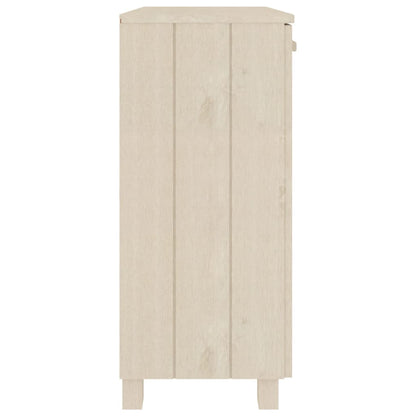 Credenza HAMAR ambra 85x35x80 cm in Legno Massello di Pino