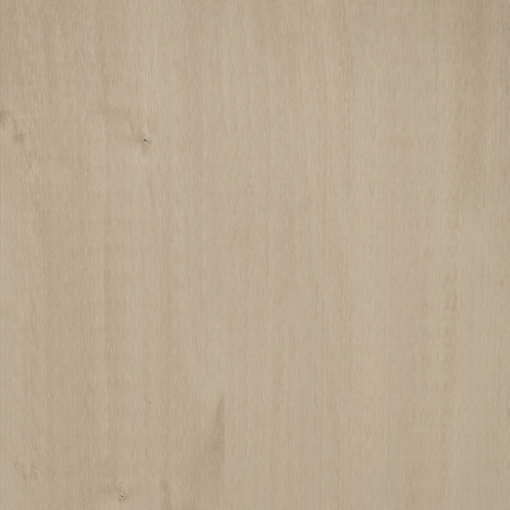 Credenza HAMAR ambra 85x35x80 cm in Legno Massello di Pino