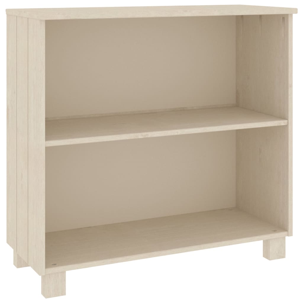 Credenza HAMAR ambra 85x35x80 cm in Legno Massello di Pino - homemem39
