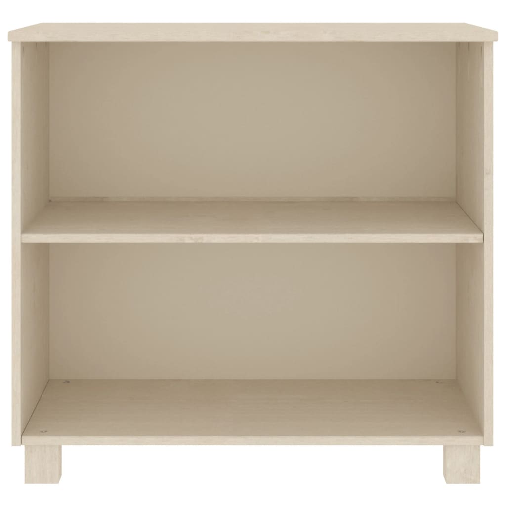 Credenza HAMAR ambra 85x35x80 cm in Legno Massello di Pino - homemem39