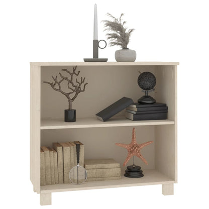 Credenza HAMAR ambra 85x35x80 cm in Legno Massello di Pino - homemem39