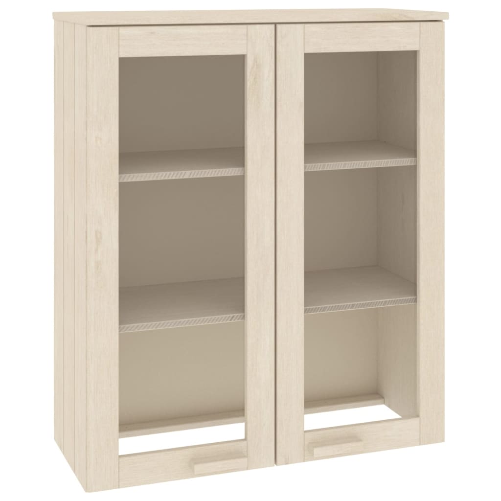 Piano Credenza HAMAR ambra 85x35x100 cm Legno Massello di Pino - homemem39